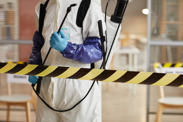 Professional Blood Cleanup technician working in Victor, CA